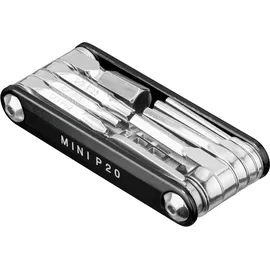 Topeak Mini P20 Multitool schwarz, 20 Funktionen