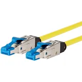 Metz Connect Patchkabel 40G AWG 26 1,0 m gelb
