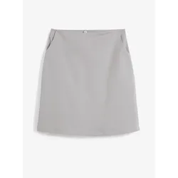 bonprix Minirock in A-Linie, grau, 50