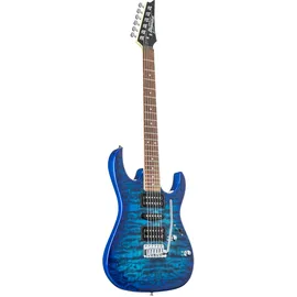 IBANEZ GIO GRX70QA-TBB Transparent Blue Burst