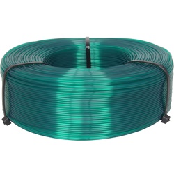 Purefil PETG Filament (1000 g, Transparent, Grün), 3D Filament, Grün, Transparent