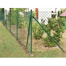 Floraworld Maschendraht-Zaun 15 x 125 cm Moosgrün