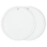 KPM Berlin Frühstücksteller 19 cm weiß 2er Set