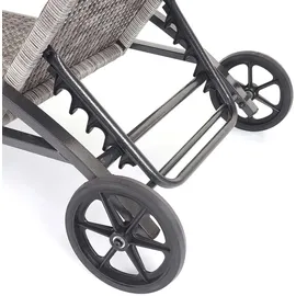 MCW Gartenliege 200 x 0 x 0 cm Grau