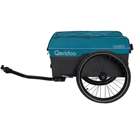 Qeridoo Qubee Lastenanhänger petrol 2023