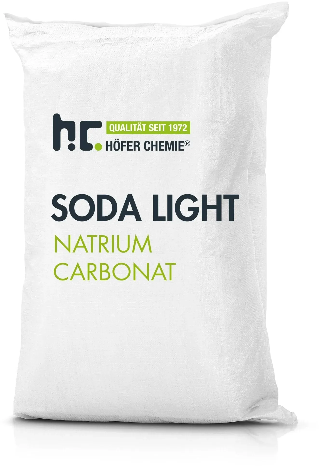 40x 25 kg de carbonate de sodium (soude), qualité technique légère