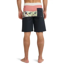 QUIKSILVER Boardshorts "Surfsilk Straight 20", Herren, Gr. 32(M), bunt (desert sand section), Obermaterial: 88% Polyester, 12% Elasthan., Hosen
