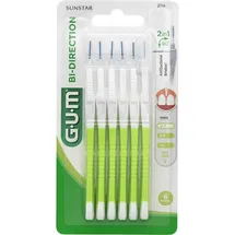 sunstar GUM Bi-Direction Interdentalbürste 0,7 mm grün 6 St.