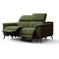 Courtois Laville Relaxsofa, Olivgrün, Textil, Rechteckig, 170x82x103 cm, Wohnzimmer, Sofas & Couches, Sofas, Heimkino Sofas