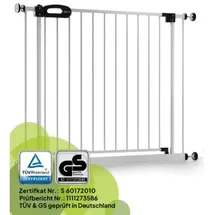 Bomi Türschutzgitter Merle 63-251 cm Weiß