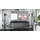 Vladon Lana Lowboard 100 x 29 x 37 cm Grau/Schwarz matt