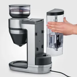 Severin Kaffeemaschine mit Mahlwerk »KA 4853 FILKA«, 1,4 l, Kaffeekanne, Papierfilter, 1x4, schwarz, silber