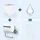 BIDEO bideo® (Toilettenpapierhalter, mit Befeuchtungsfunktion