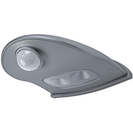 Ledvance Door LED Down L 4058075267824 LED-Außenwandleuchte mit Bewegungsmelder 0.95W Silber
