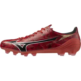Mizuno Alpha II Elite FG Herren Rot/Black/Gold 43