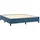 vidaXL Boxspringbett mit Matratze Dunkelblau 160x200 cm) Samt vidaXL,
