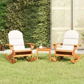 vidaXL 3-tlg. Garten-Lounge-Set Akazie braun