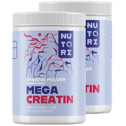 Mega Creatin Pulver – Kreatin für Kraftsport und Schnellkraft 1000g