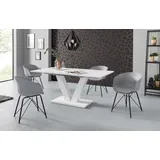 INOSIGN Esstisch »ausziehbar Andy, TOPSELLER!«, (Tisch, Esstisch), mit Auszugsfunktion, 2 Breiten (140-180 cm oder 180-220 cm)