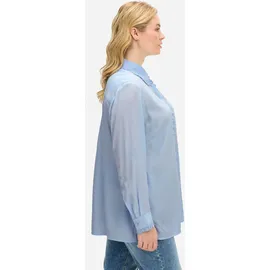 sheego Hemdbluse in hellblau, | Gr.: 40