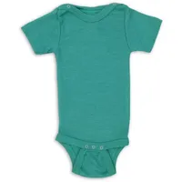 Engel Baby/Kinder Body Kurzarm Bio-Schurwolle/Seide Eisvogel 62/68