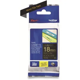 Brother TZe-344 gold auf schwarz
