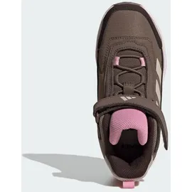 adidas Terrex Anylander Mid Kids Wanderschuh - Earth Strata / Wonder Taupe / Aurora Coffee - 35