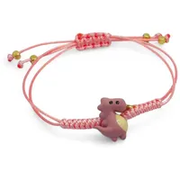 Eyecatcher Armkette Dinosaurier Armband Lila Rosa oder Grün One Size Stoff rosa