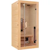Sano Infrarotsauna MALMÖ 1 Infrarotkabine 1 Person 5 Strahler 1320W Sauna