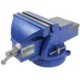 Baumarktplus Schraubstock parallel 360° drehbar mit Amboss für Werkbank 150 mm 150mm