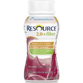 Nestlé Nestle Trinknahrung Resource 2.0 Fibre 4x 200ml, Multifrucht