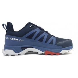 Salomon X Ultra 4 Gore-Tex Herren carbon/bering sea/pearl blue 46 2/3