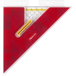 ARISTO Geometrie-Dreieck mit Griff und Ordnerleiste 25cm
