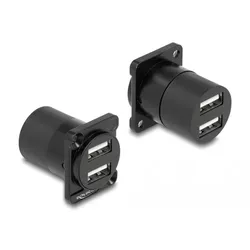 Delock D-Type - USB-Steckdosenmechanismus - USB 2.0
