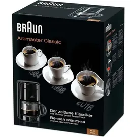Braun Aromaster Classic KF 47 schwarz