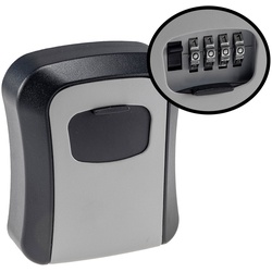 peveha24 Schlüsseltresor Schlüsselbox Schlüsselsafe Schlüsseltresor Zahlenschloss für auße schwarz