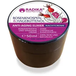 Bioherba Anti-Aging Creme mit Rosenknospen- & Hagebuttenöl 50 ml