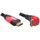 DeLock 82686 High Speed HDMI-Kabel Stecker - Stecker gewinkelt 2,0 m