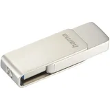 Hama USB-Stick Rotate Pro 00182463, 512 GB, bis 100 MB/s, USB 3.0 silber