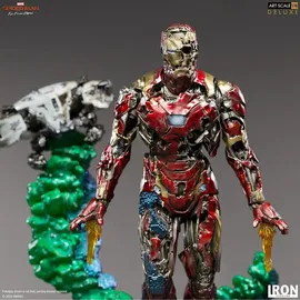 Marvel Spider Far From Home BDS Art Scale Deluxe 1/10 Iron Man Illusion 21 cm, Mehrfarbig