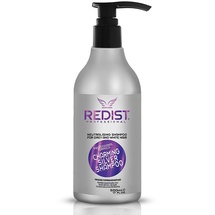 Redist Charming Silver Shampoo 500ml | No Yellow - Purple Shampoo | Anti-Gelbstich Shampoo | Silber Shampoo für Blond, Platin, graues Haar | Friseurbedarf |