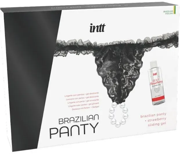 INTT RELEASES - BRASILIANISCHES SCHWARZES HÖSCHEN MIT PERLEN UND SCHMIERGEL 50 ML