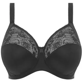 Elomi Morgan Damen BH mit Bügel, Stretch, Spitze, schwarz, 80H - 80H