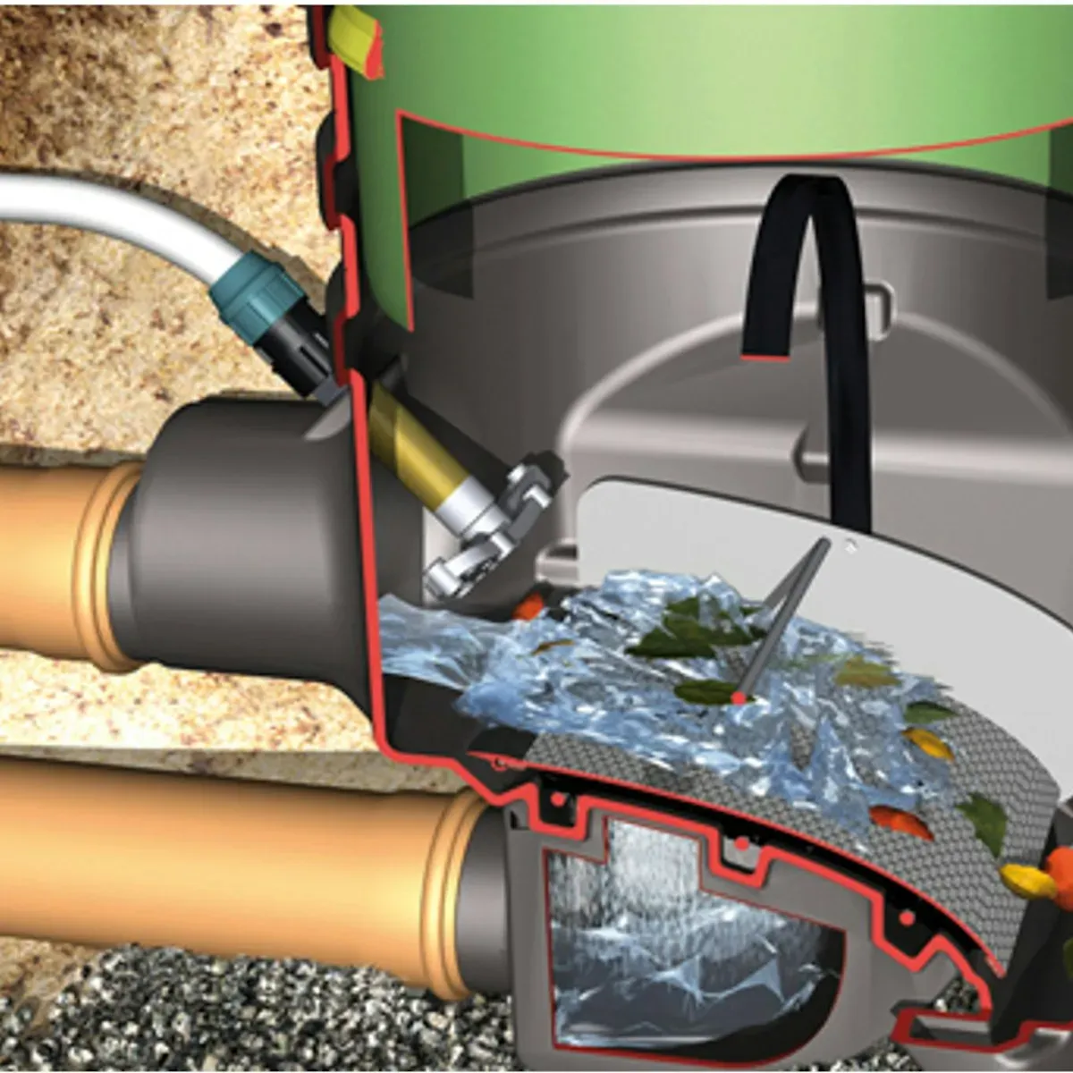 Graf Reinigungseinheit Extern für Optimax- und Minimax-Filter Extern