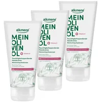 alkmene  alkmene Handcreme für trockene Hände - 96% Schutz vor Austrocknen - Feuchtigkeitsspendende Hand Creme mit Olivenöl Handcreme Männer & Frauen - Handpflege vegan