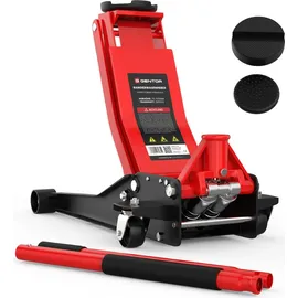 GENTOR Wagenheber Stahl 75-505mm rot