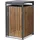 ML-Design Mülltonnenbox 1er 68 x 80 x 116,3 cm anthrazit-eichenoptik
