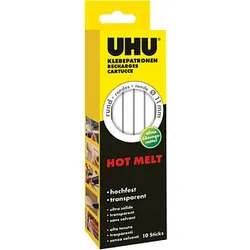 UHU Heißklebesticks HOT MELT transparent, 10 St.