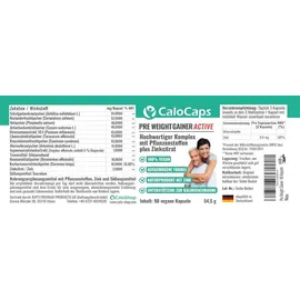 CALOVITAL Gewichtszunahme Kapseln 90 St.