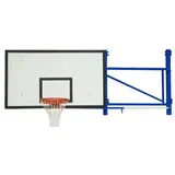 Sport-Thieme Basketball-Wandanlage "Schwenk- und Höhenverstellbar", Ausladung 225 cm, Betonwand